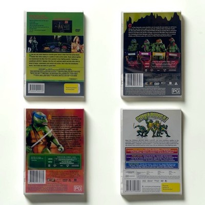Teenage Mutant Ninja Turtles Films 1-3 + OG Series Volumes 1-3