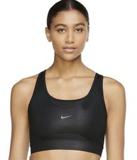 New NWT Women's Nike Dri-FIT Swoosh Medium-Support Sports Bra XS extra small