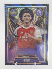 2025-26 Topps Gold Premier League DECLAN RICE #99 Green SP Arsenal FC