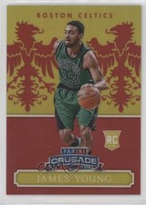 2014-15 Panini Excalibur Crusade Red 23/99 James Young #180 0c6