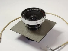Schneider-Kreuznach Super Angulon 90mm Linhof Lens w/Synchro-Compur Shutter