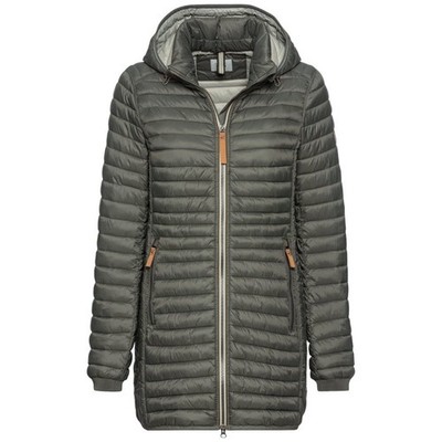 Camel active women's jacket quilted jacket green 9E50 320060 34 khaki