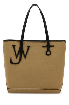 J.W. ANDERSON Small Anchor Beige Canvas Bucket Bag New & Authentic