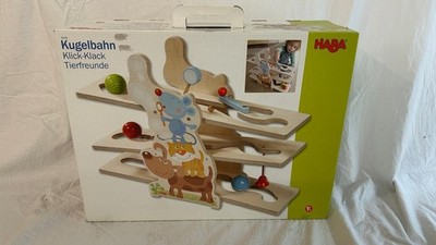 Kugelbahn aus Holz