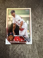 2023 Topps Chrome #57 Brayan Bello Rookie RC Card Red Sox 