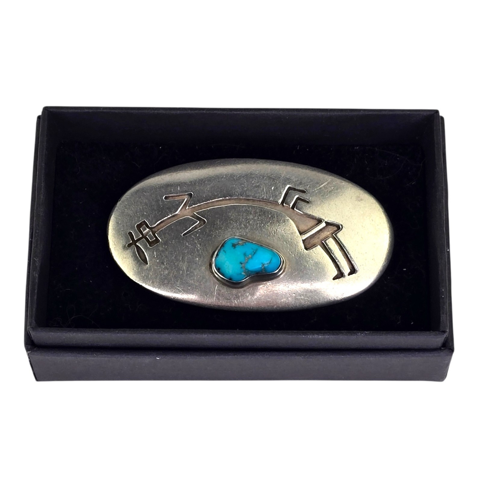Vintage Navajo Artist Signed Don Platero Sterling Sil… - Gem