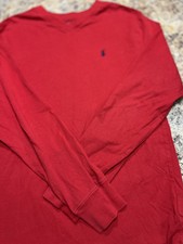 Boy s POLO RALPH LAUREN Long Sleeve T-Shirt Size 14/16