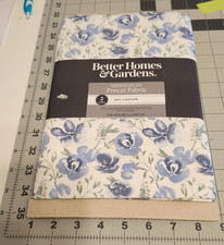 Better Homes Garden 100 Cotton 72 x 45 Precut Fabric Watercolor Floral Blue