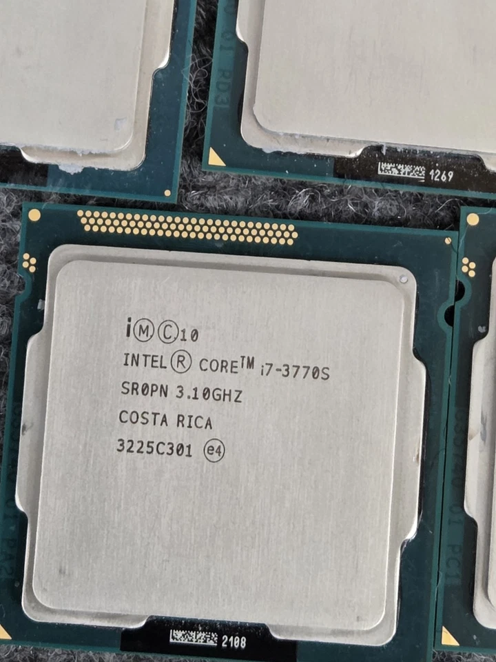 5 Intel Core i7-3770S 1-i7 3760 SR0PN 3.10GHz LGA1155 Quad-Core Processor (6pcs) - Image 3 of 3