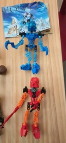 LEGO Bionicle Toa Mata Complete Set of (6) Plus Bonus Villager