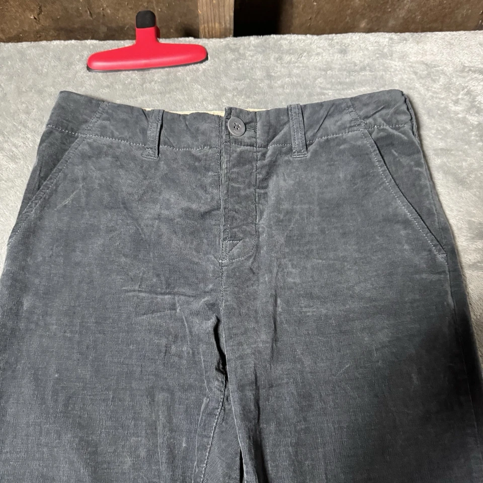 Pantalones informales de colección Y2K Stefanel para mujer de pana estilo preppy pierna recta talla 2 Foto 3 de 4