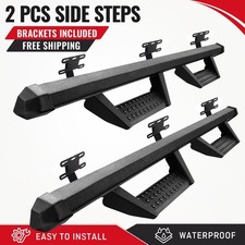 Truck Running Board For 19-26 Dodge Ram 1500 Crew Cab New Body 4 Drop Step Bar Truck Running Board For 19-26 Dodge Ram 1500 Crew Cab New Body 4 Drop Step Bar