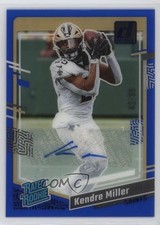 2023 Panini Clearly Donruss Blue Auto 42/99 Kendre Miller #72 Auto 0m89