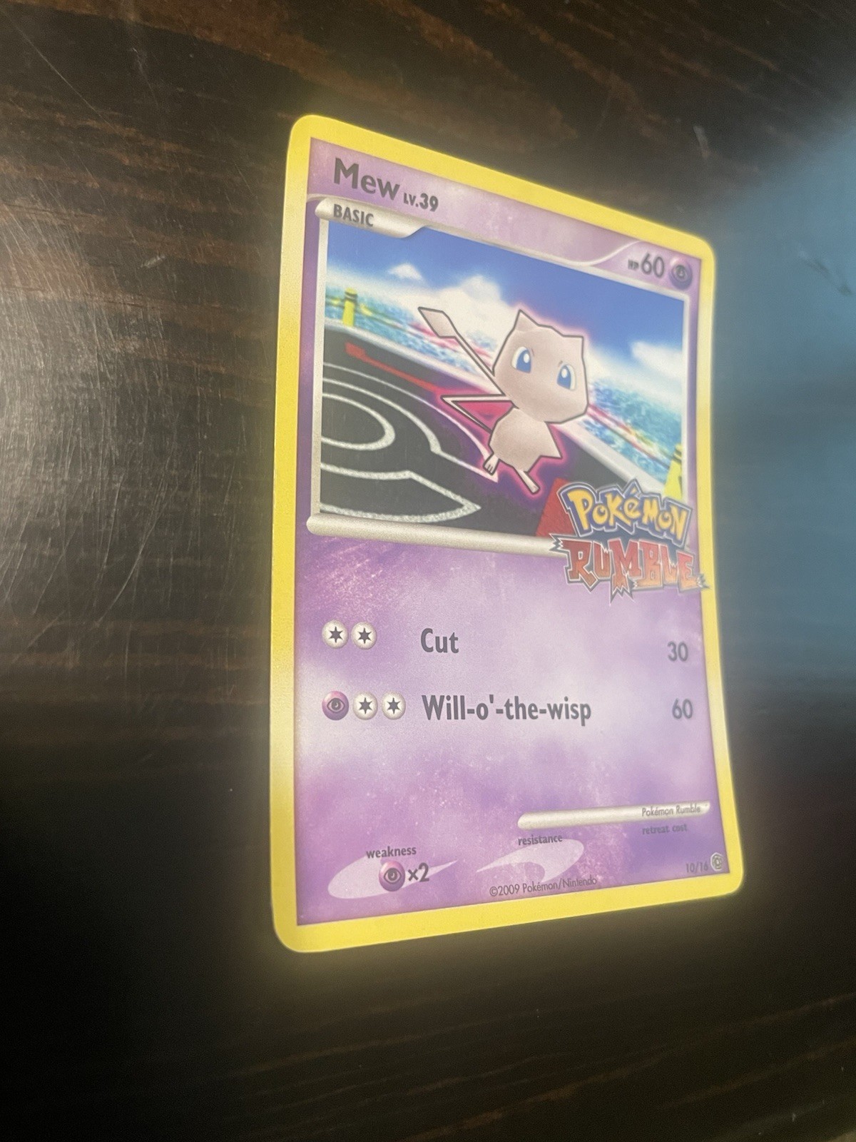 Pokémon Rumble Mew 10/16 Promo Regular, NM
