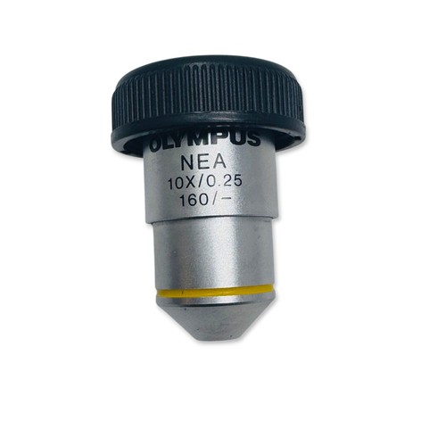 Olympus NEA 10x/0,25 160/- obiettivo per microscopio made in Japan - Foto 2 di 5