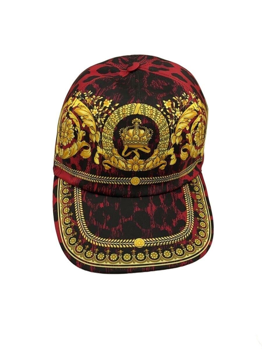 VERSACE Cap Polyester Multicolor Total Pattern Me… - image 1