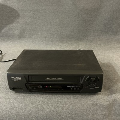 Sylvania VCR KVS699 4-Head VHS Player FOR PARTS OR REPAIR