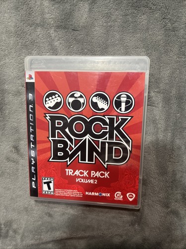 Rock Band Track Pack: Vol. 2 (PlayStation 3, 2008) Complete Tested Working
