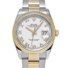 ROLEX Datejust 36 126233 white WATCH 685067