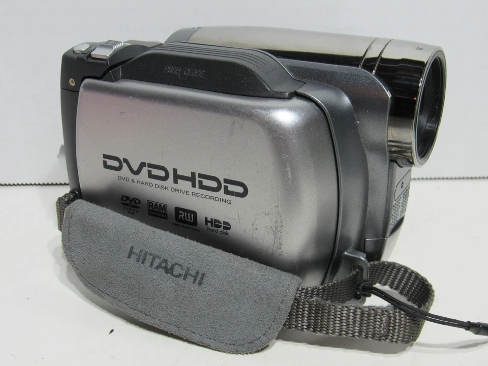 CÁMARA DE VIDEO HÍBRIDA HITACHI DZ-HS500A DVD/HDD 30 GB FUNCIONA Probada Foto 3 de 4