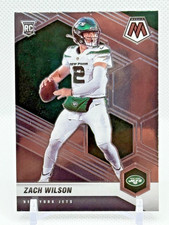 ZACH WILSON 2021 Panini Mosaic Rookie #302.  JETS