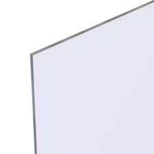18 In. X 24 In. X 0.093 In. Clear Acrylic Sheet Glass Replacement