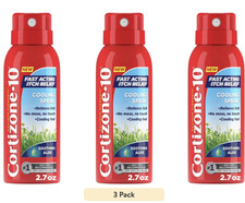 Cortizone-10 Soothing Aloe 1 Hydrocortisone Itch Relief Spray, 2.7 oz 3 Pack