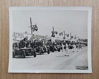 1933 ORIGINAL PRESS PHOTO Le Mans Grand Prix 18th June Wide World Photos