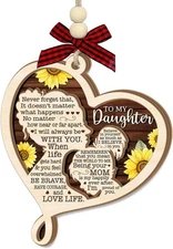 Christmas Ornaments 2025 Dated Tree Xmas for Daughter from Mother