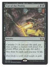 Cut of the Profits #72 (Foil) (NM) Streets New Capenna SNC Magic MTG