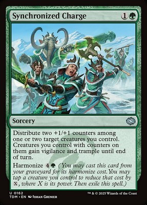 Synchronized Charge - Foil x1 - Tarkir: Dragonstorm - NM-Mint, English - Tarkir: