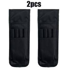 2x Belt Tool Pouch Multitool Organizer Holster Multi-Pocket Nylon Bag Pen Holder