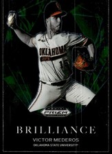 2022 Panini Draft Picks Brilliance Victor Mederos Los Angeles Angels #BR-VM