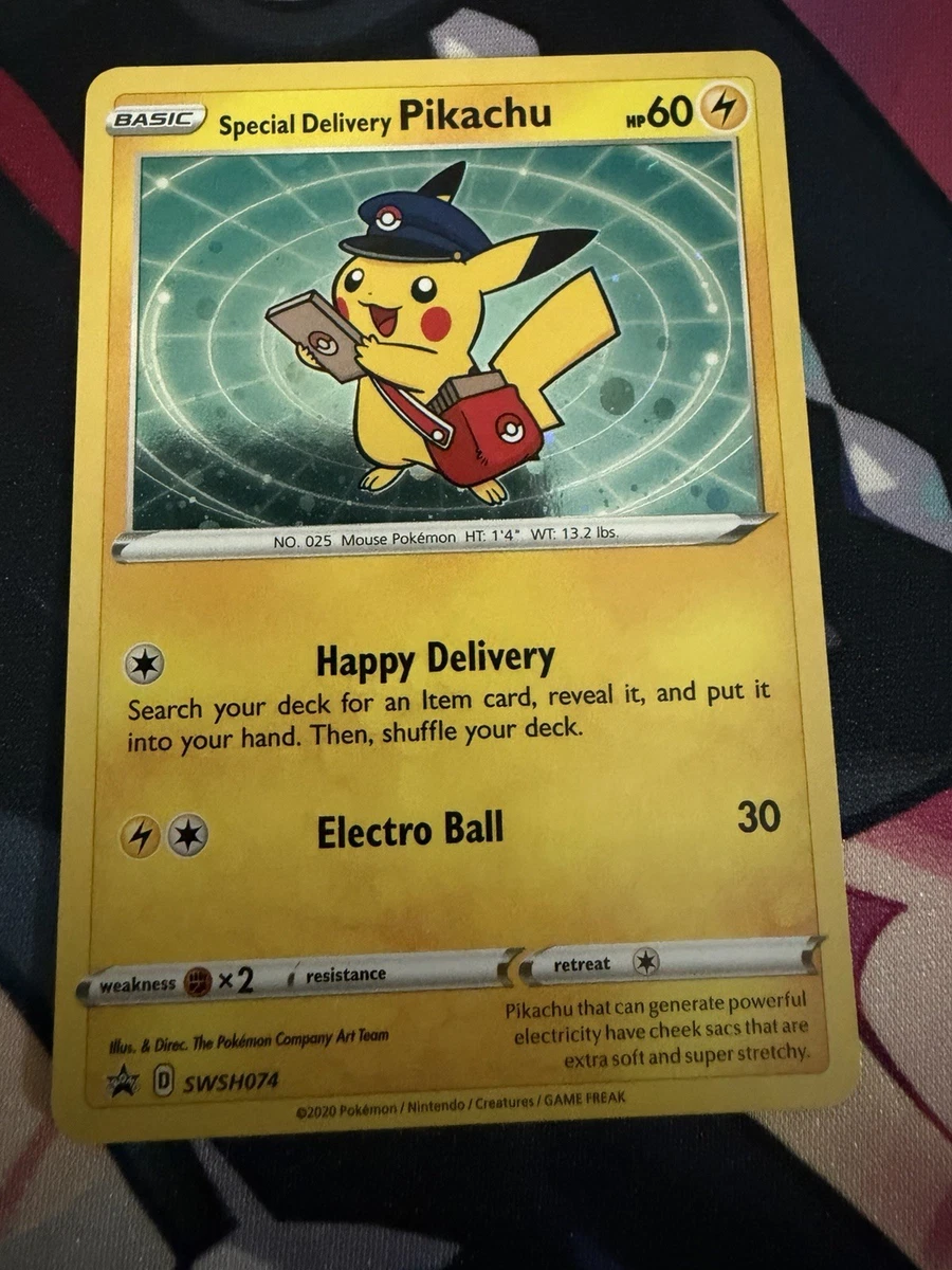 Las mejores ofertas en Special Delivery Pikachu SWSH074 SWSH