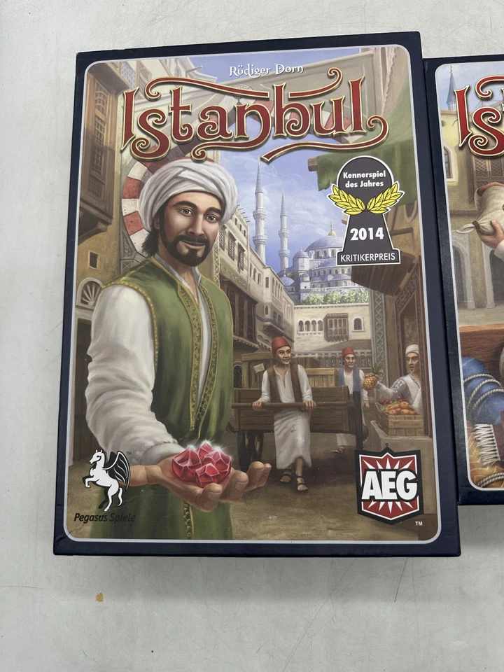 Juego de Mesa Estambul Completo + Expansión Mocha & Baksheesh (NiOB) AEG Foto 2 de 4