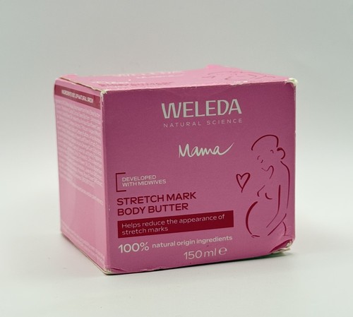 Weleda Mama Stretch Mark Body Butter 150ml Pregnancy Maternity Skin Care