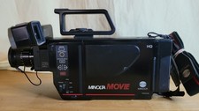 Minolta VHS-C Movie Camera CR 3000S AF. Parts Only No Returns 