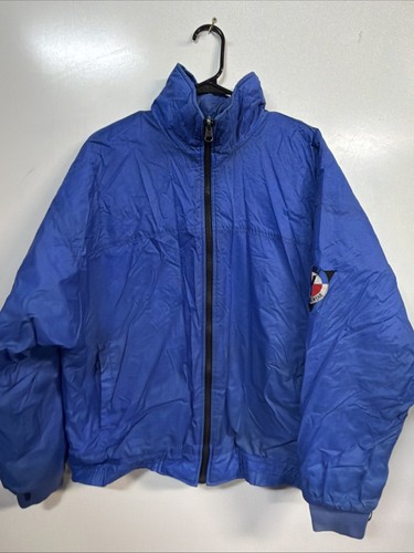 Yamaha Vintage 90s Sportswear Snowmobile Jacket Blue Korea Mens Large Used