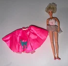 See Photos VTG Mattel Barbie Ballet Recital Doll + Fifties Fun Pink Poodle Skirt