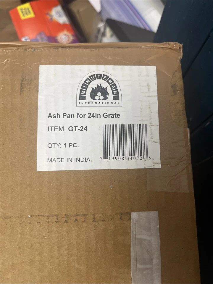 Minuteman International Ash Pan 适用于 24 英寸格栅 - GT-24 — 第 2/3 张图片