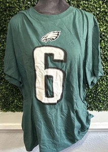 Nike Philadelphia Eagles NFL Football Smith #6 Men's Green Shirt Size XXL
