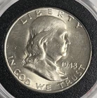 1948-D Franklin Half Dollar Choice BU