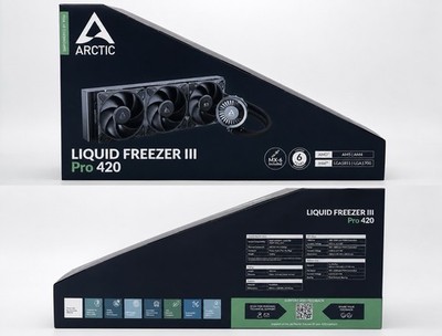 Arctic Liquid Freezer Iii Pro 420 black S.1700.1851 AM4 AM5