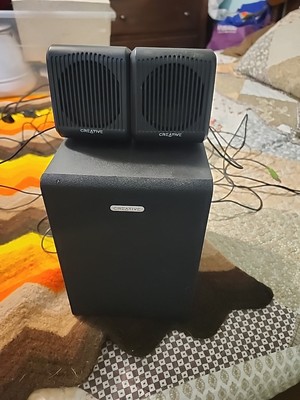 Creative Labs SBS 350 Black Computer Speaker A66