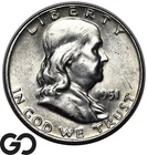 1951-D Franklin Half Dollar