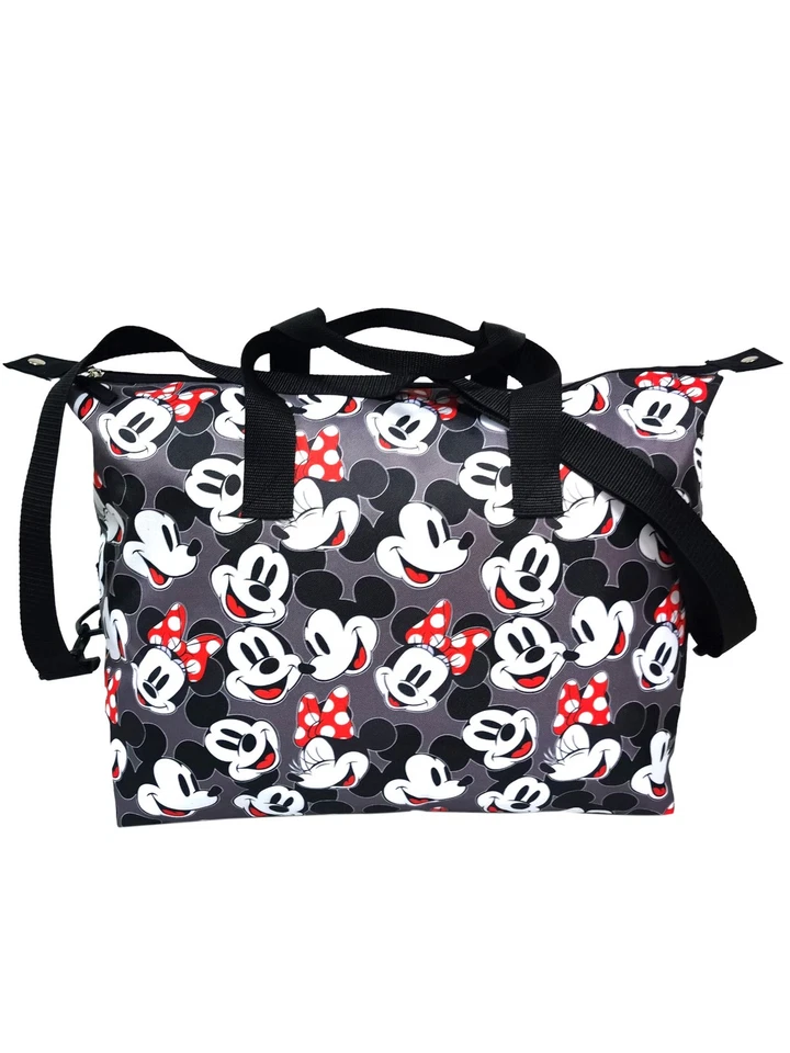 Disney Mickey & Minnie Mouse Bolsa de Lona y Pasaporte Juego de Viaje Fin de Semana Foto 3 de 4