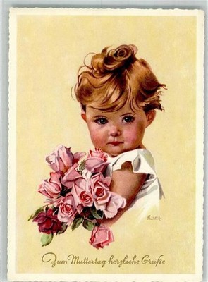 38102523 - Child Roses ilo 615 Mother's Day