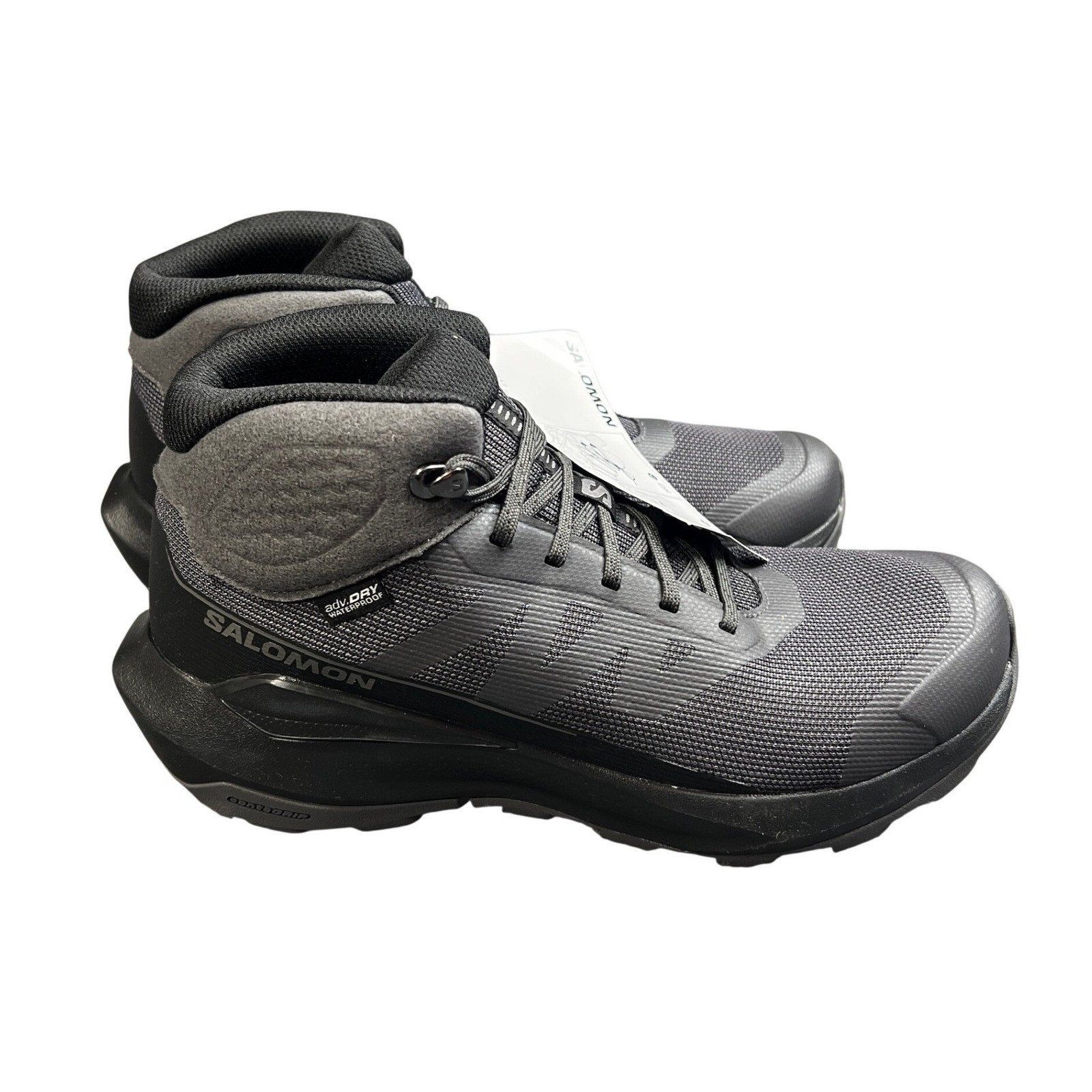 's 9 Waterproof Outdoor Hiking Boot Gray/black