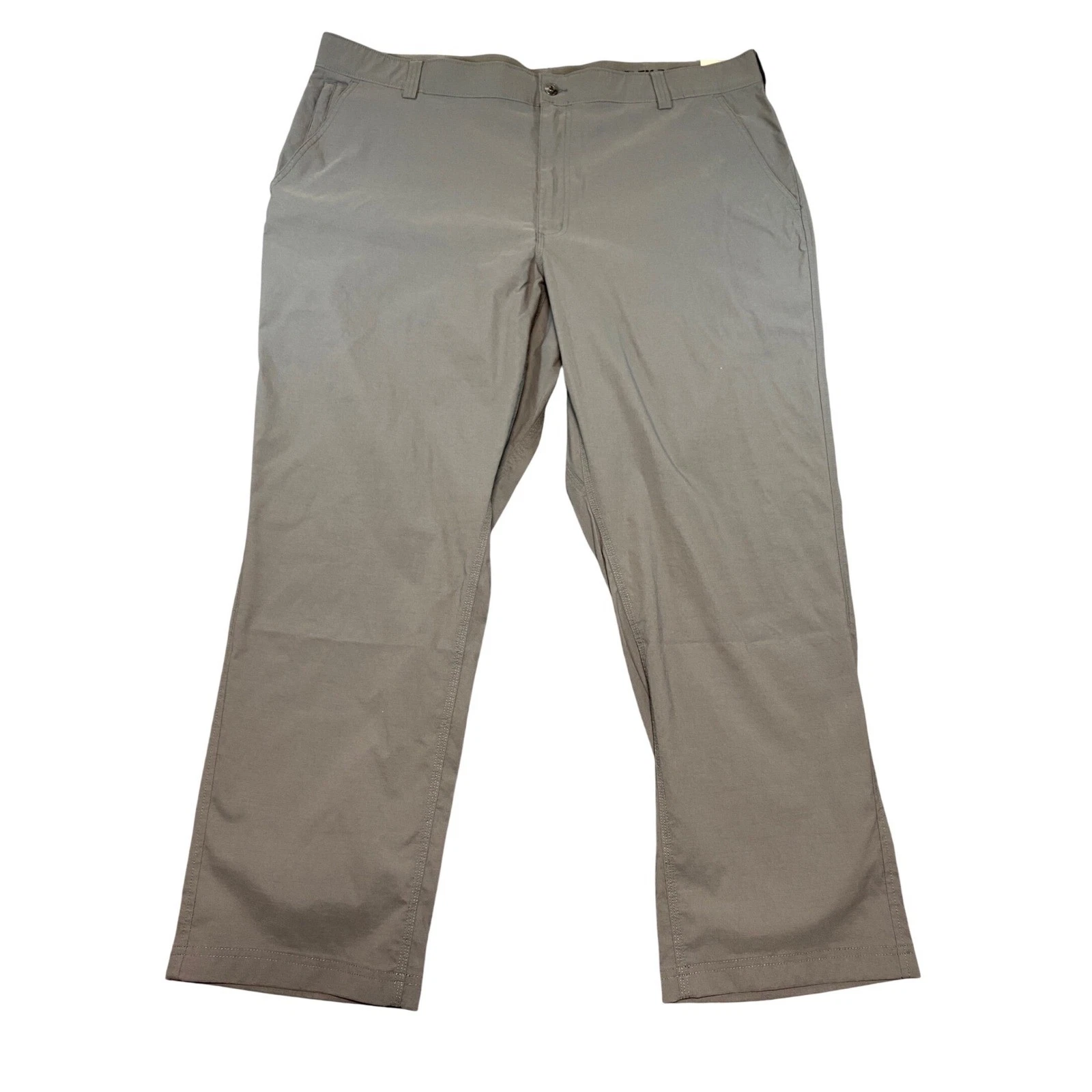 Duluth Trading Co Mens Dry on the Fly 6-Pocket Pants Gray 44x30