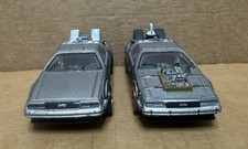 Hot Wheels Back to the Future Time Machine & Delorean lll.  